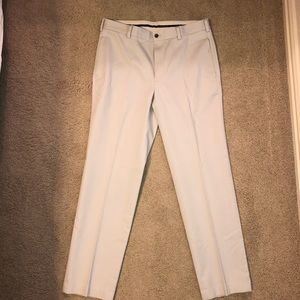 Brooks Brothers flat front khaki pants